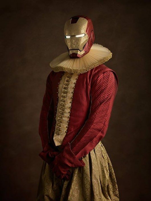 Renaissance Heroes and Villains Cosplay Shoot -- Iron Man