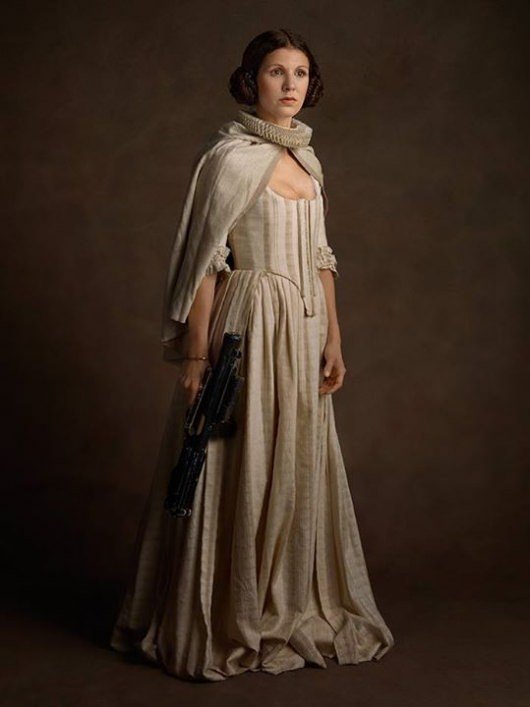 Renaissance Heroes and Villains Cosplay Shoot -- Princess Leia