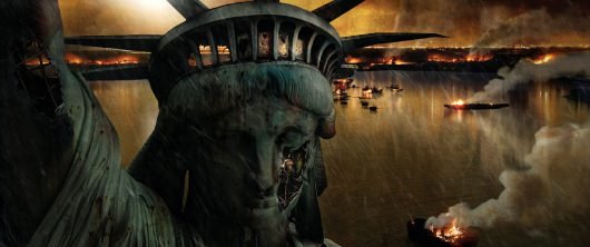 Rise of the Planet of the Apes concept art for alternate ending