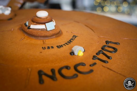 Star Trek U.S.S. Enterprise Gingerbread