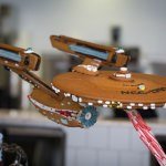 Star Trek U.S.S. Enterprise Gingerbread