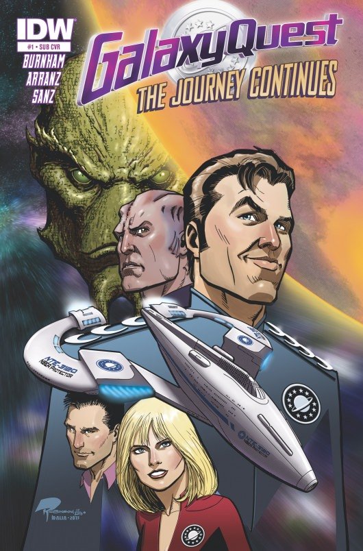 Galaxy Quest: The Journey Continues #1 cover b