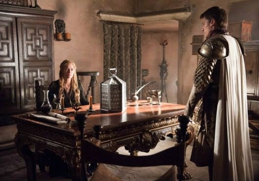 Game Of Thrones Season 5 Lena Headey as Cersei Lannister and Nikolaj Coster-Waldau as Jaime Lannister