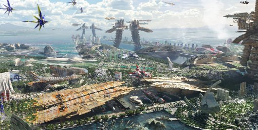 Guardians Of The Galaxy Concept Art by Olivier Pron