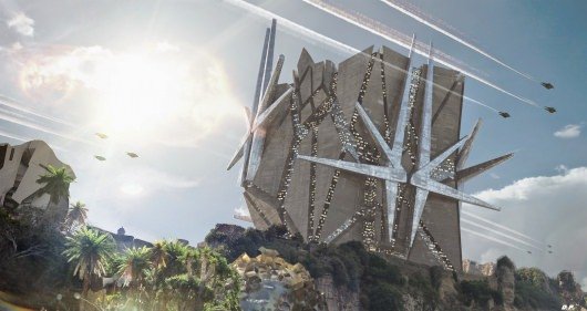 Guardians Of The Galaxy Concept Art by Olivier Pron