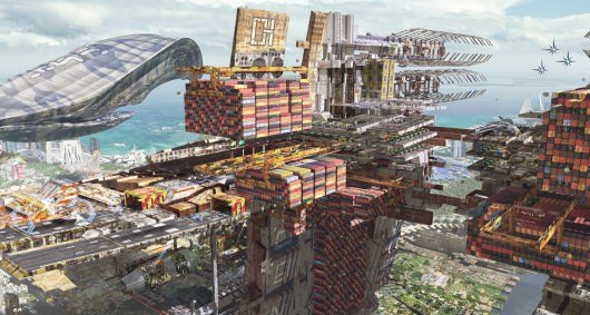 Guardians Of The Galaxy Concept Art by Olivier Pron