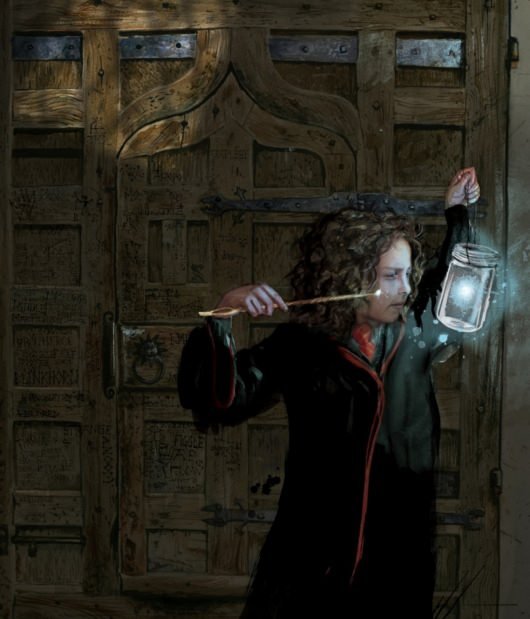 Harry Potter and the Sorcerer's Stone Illustrated -- Hermione