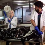 The CW iZombie Rose McIver as Olivia Liv Moore and Rahul Kohli as Dr. Ravi Chakrabarti
