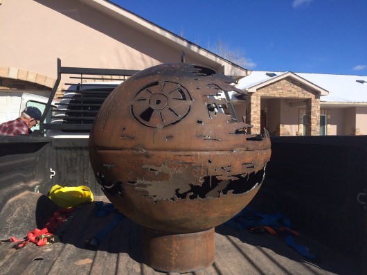 Star Wars Death Star II Fire Pit