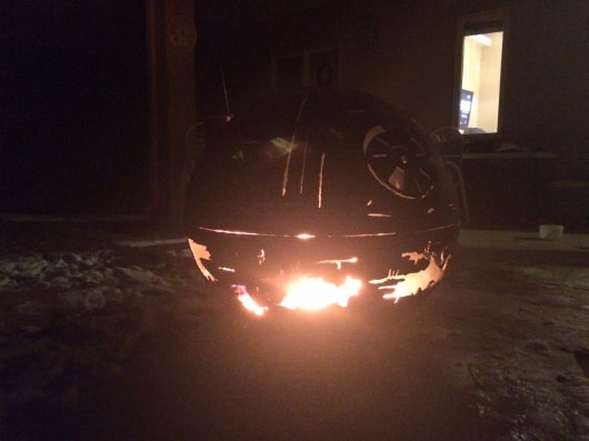 Star Wars Death Star II Fire Pit