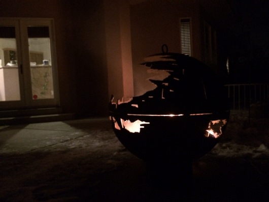 Star Wars Death Star II Fire Pit