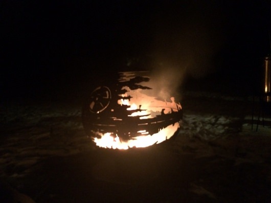Star Wars Death Star II Fire Pit