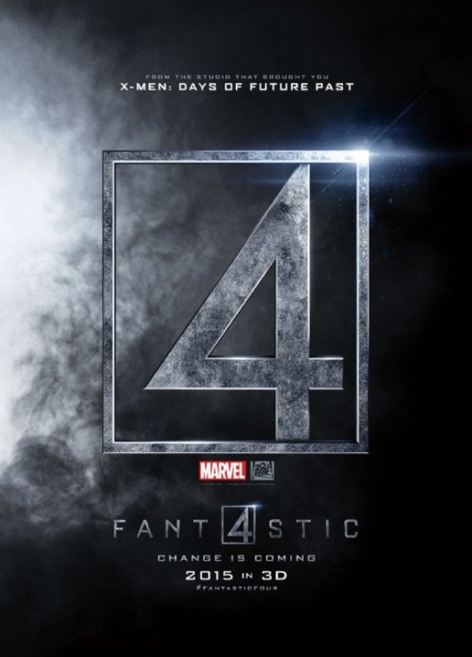 The Fantastic Four movie 2015 US Teaser Poster