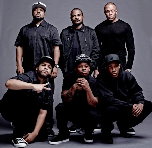 Straight Outta Compton cast photo