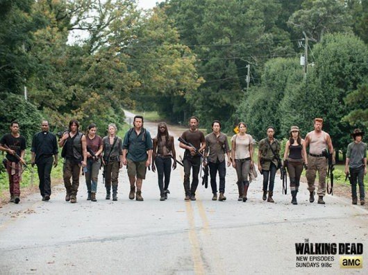The Walking Dead Season 5.2 cast photo
