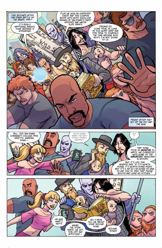 Bill & Ted's Most Triumphant Return #1 preview page 3