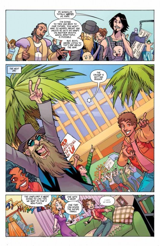 Bill & Ted's Most Triumphant Return #1 preview page 5