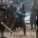 Game Of Thrones Season 5 Jon Snow (Kit Harington) spars at Castle Black