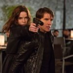 Tom Cruise and Rebecca Ferguson star in Mission: Impossible: Rogue Nation