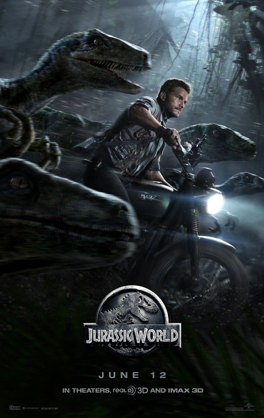 Jurassic World Chris Pratt poster
