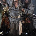 First Look Johnny Depp as Captain Jack Sparrow Pirates Of The Caribbean: Dead Men Tell No Tales