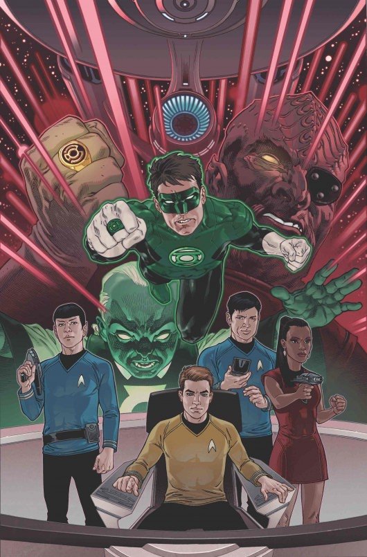 Star Trek/Green Lantern" The Spectrum War by Gabriel Rodriguez