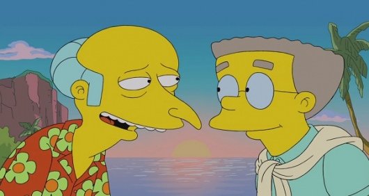 Harry Shearer Characters Mr. Burns and Smithers on The Simpsons