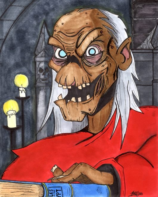 The HBO Show Crypt Keeper by Joey Amrao