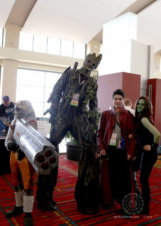 Guardians Of The Galaxy cosplay