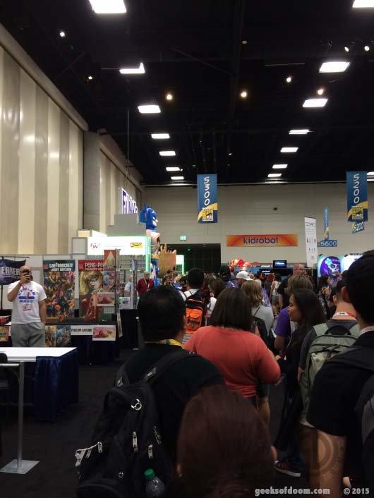 SDCC 2015 Preview Night Convention Floor