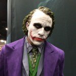 SDCC 2015 Preview Night Heath Ledger Joker Statue 02