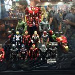 SDCC 2015 Preview Night Marvel Touma Figures