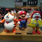 SDCC 2015 Preview Night Tony Tiger Mario Ronald McDonald
