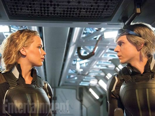 X-Men: Apocalypse Jennifer Lawrence and Evan Peters
