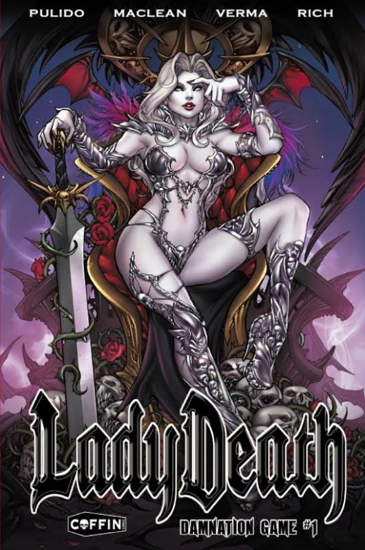 Lady Death: Damnation Game cover