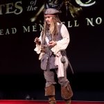 Johnny Depp as Jack Sparrow Disney D23 Expo 2015