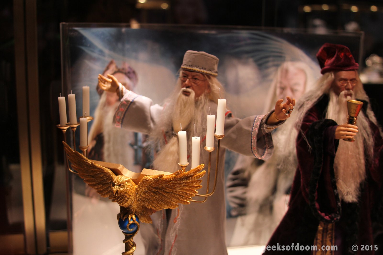 Albus Dumbledore statue, Harry Potter