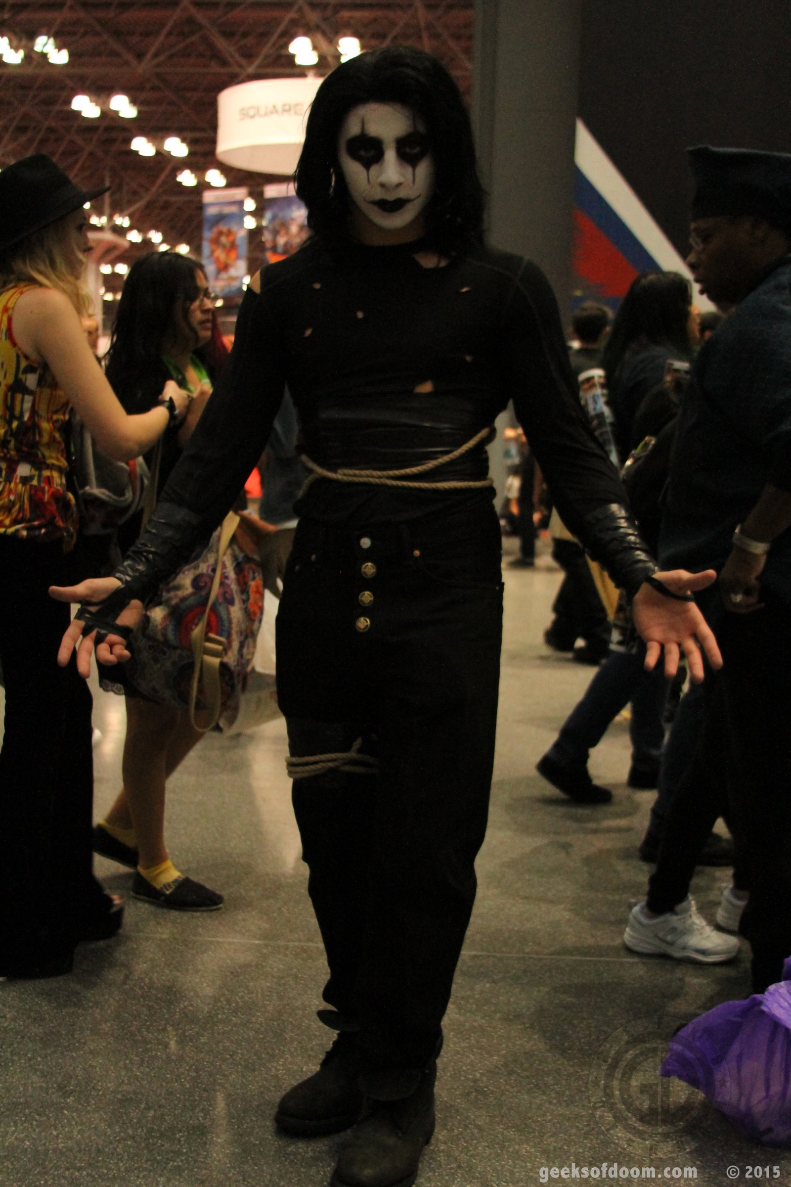 The Crow cosplay