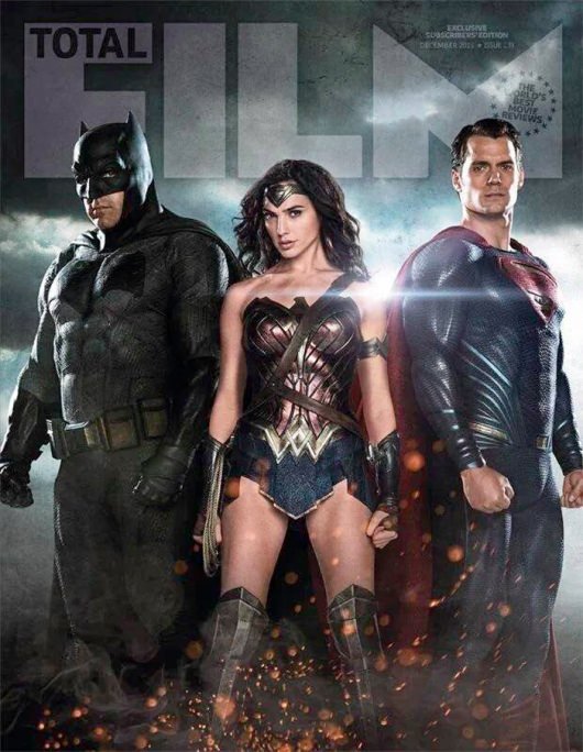 Batman v Superman: Dawn of Justice Magazine Cover