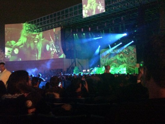 Mastodon at Knotfest 2015