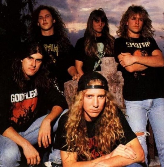 Obituary Band Photo 1990