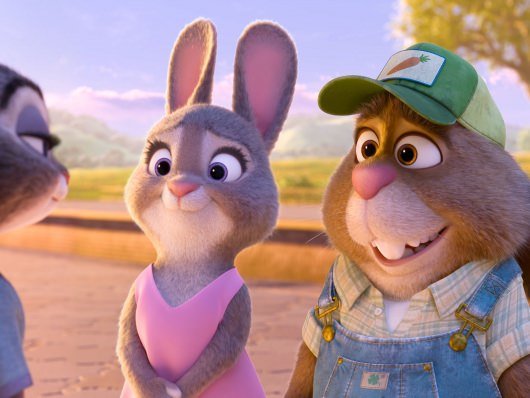 Zootopia Bonnie Hunt as Bonnie Hopps and Don Lake as Stu Hoopps