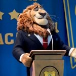 Zootopia JK Simmons as Mayor Leodore Lionheart