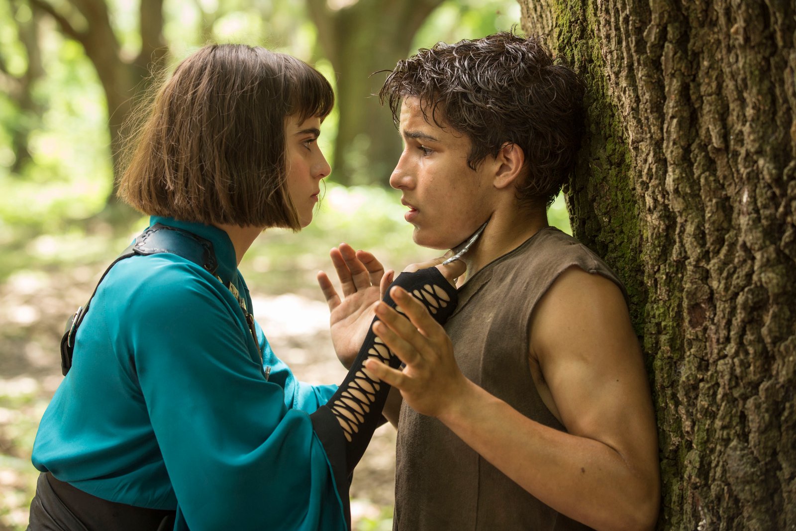 Ally Loannides As Tilda And Aramis Knight As Mk Into The Badlands