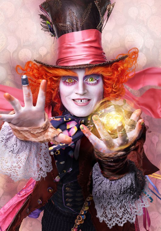mad hatter alice through the looking glass