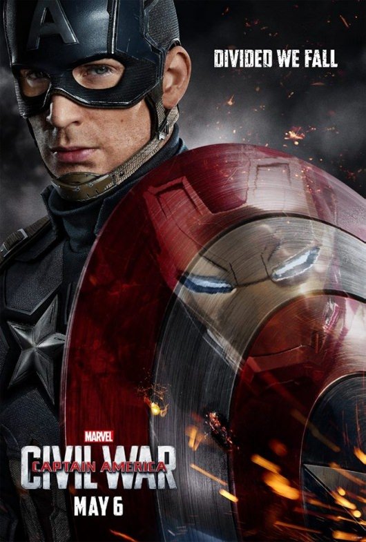 Captain America: Civil War teaser poster Captain America