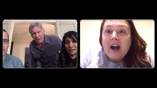 Harrison Ford Surprises Star Wars Fans