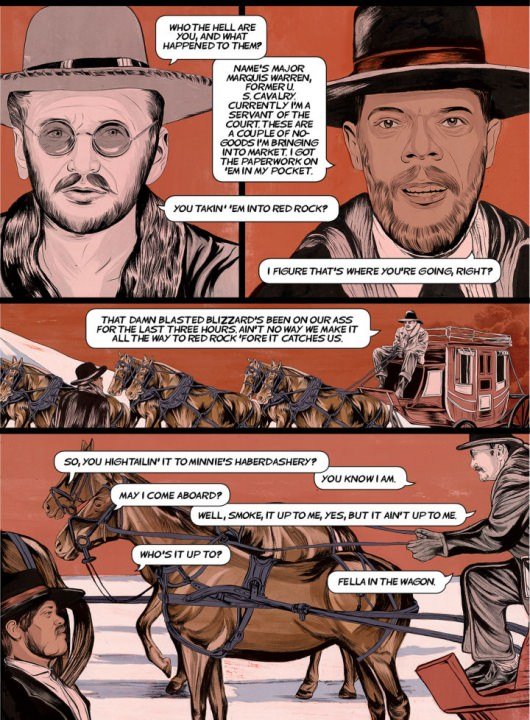 Quentin Tarantino's The Hateful Eight Prequel Comic #2