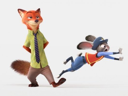 Zootopia's Nick Wilde and Judy Hopps