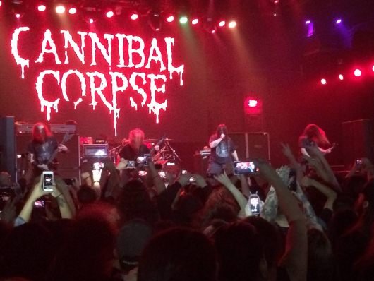 Cannibal Corpse @ The Mayan Los Angeles 3-8-16